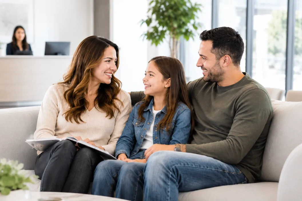 Patient discussing a standard dental membership with Mission Dental